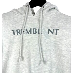 TREMBLANT Men's Gray Heather Pullover Hoodie Sweatshirt Size L